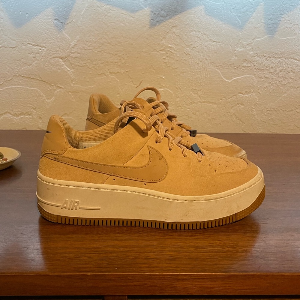 Tan Suede Air Force 1’s